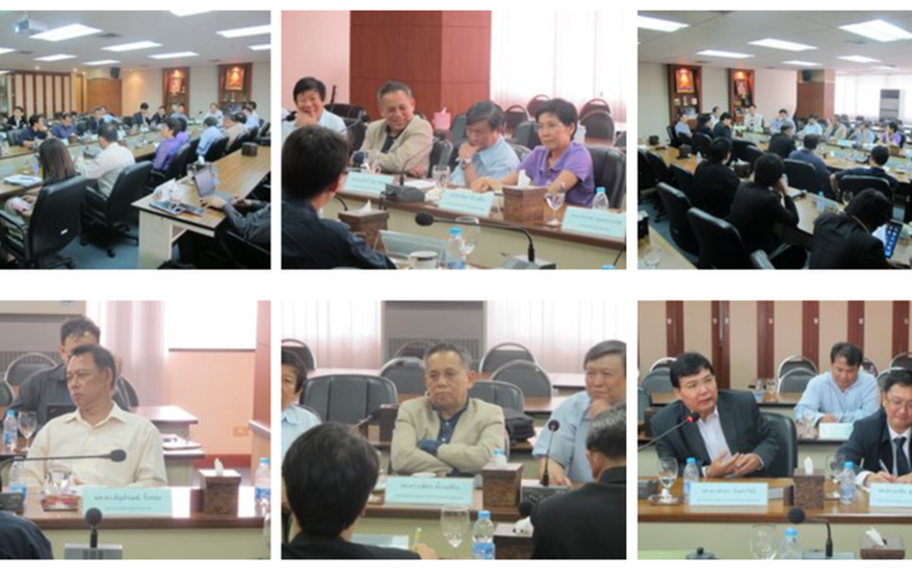 Meeting to discuss agricultural machinery for cassava root crops