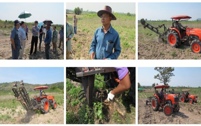 Agricultural Machinery Subcommittee Observes Cassava Digging Prototype Demo