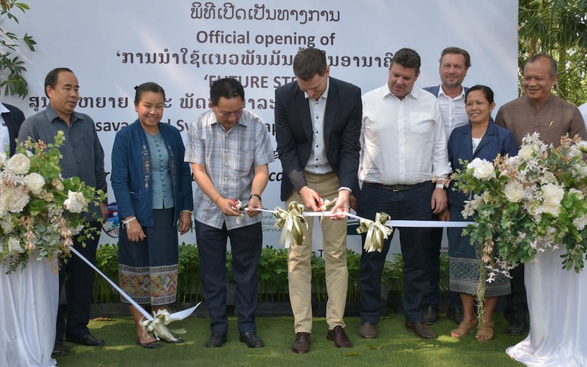 Cassava program launches new facility in Laos